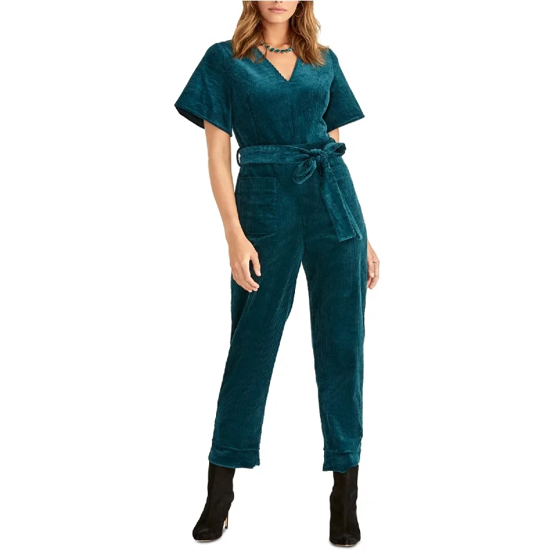 women's jumpsuits with checkered designsRachel Roy Womens Corduroy Jumpsuit