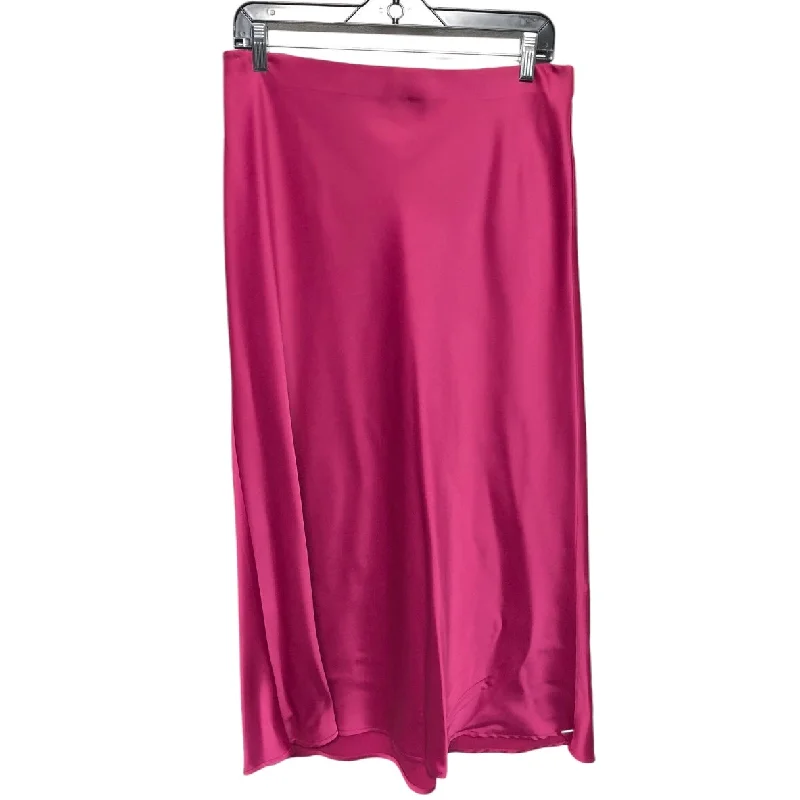 women's travel-friendly cocktail skirtsSkirt Midi By Rachel Zoe In Pink, Size: 8