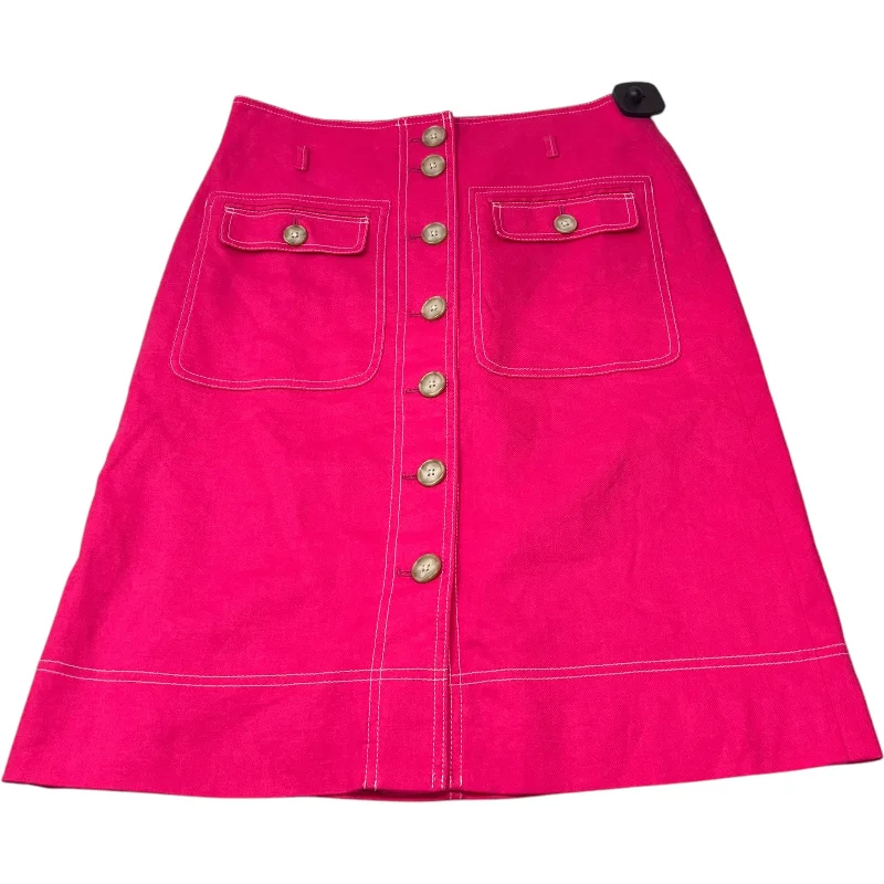 women's pencil pleat skirtsSkirt Mini & Short By J. Crew In Pink, Size: M