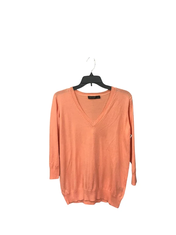 women's long sleeve tops for cocktail partiesTop Long Sleeve By Limited In Coral, Size: Xl