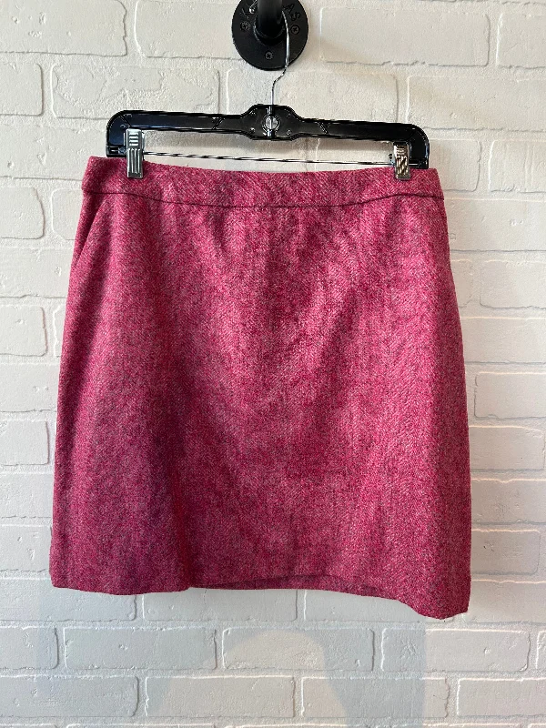 women's travel-friendly cocktail skirtsSkirt Mini & Short By Boden In Pink, Size: 8p