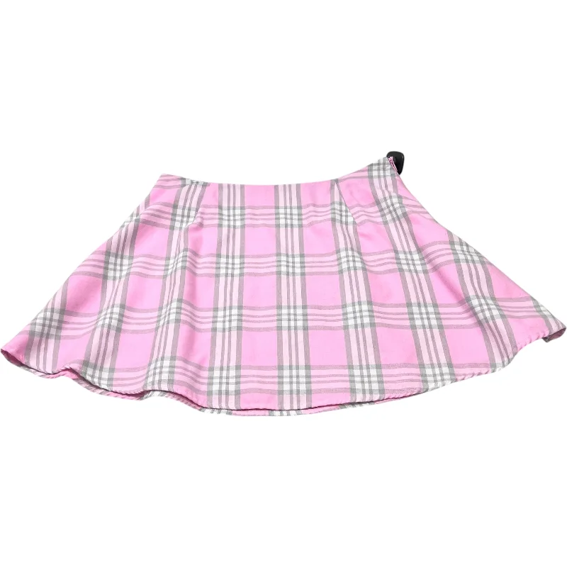 women's woven skirtsSkirt Mini & Short By Crown And Ivy In Pink, Size: L