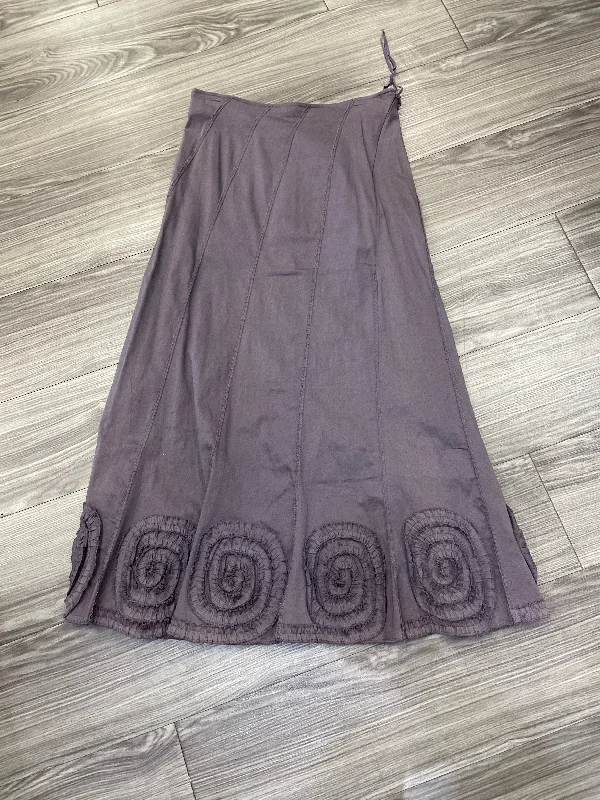 women's tiered skirtsSkirt Maxi By Solitaire In Purple, Size: M