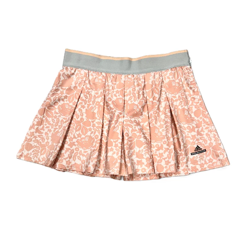 women's woven A-line skirts for summerSkirt Designer By Stella Mccartney In Cream & Pink, Size: L