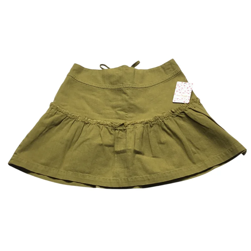 women's casual skirtsSkirt Mini & Short By Free People In Green, Size: 10