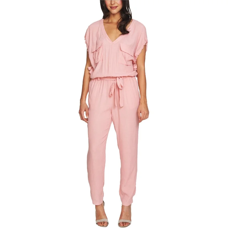 women's jumpsuits for spring1.STATE Womens Tie-Waist Jumpsuit, Pink, X-Small