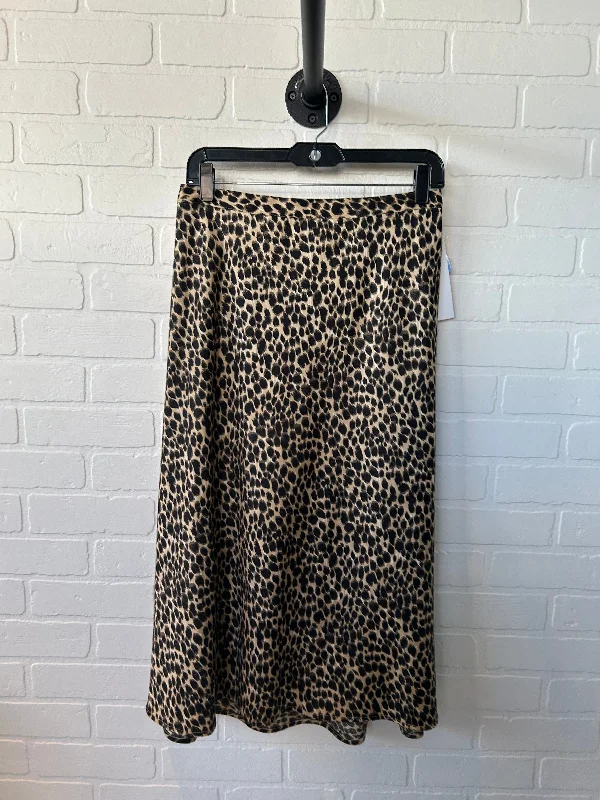 women's spring mini skirtsSkirt Maxi By J. Crew In Animal Print, Size: 12