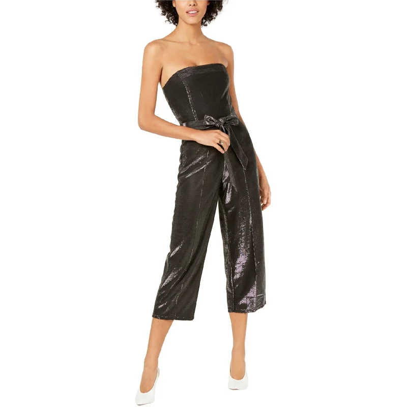 women's jumpsuits for casual gatheringsLucy Paris Womens Alex Metallic Jumpsuit