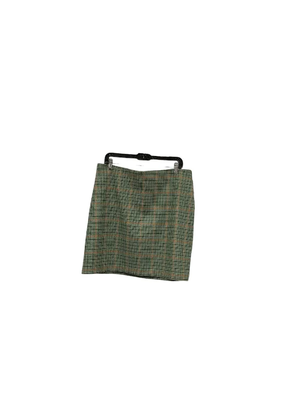 women's velvet wrap skirts for elegant eveningsSkirt Midi By Rachel Zoe In Plaid Pattern, Size: 14