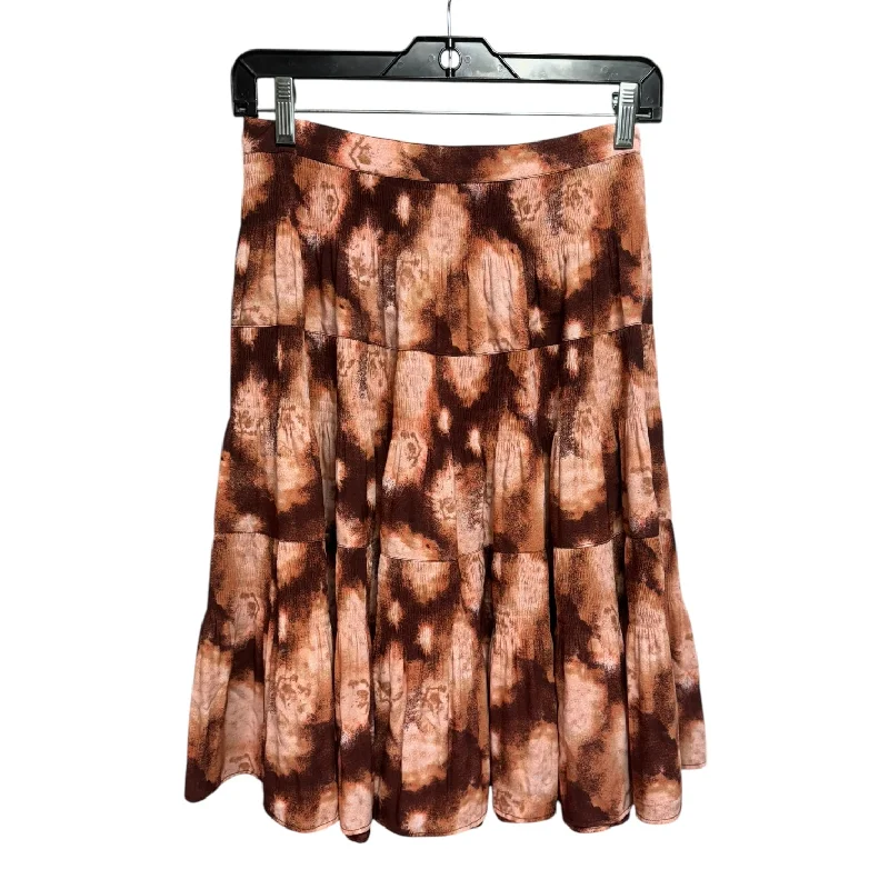 women's travel-friendly cocktail skirtsSkirt Midi By H&m In Tie Dye Print, Size: 4