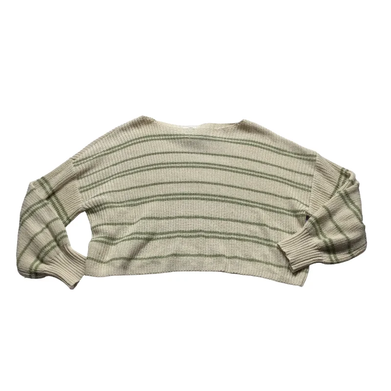 women's long sleeve tops with fitted designsTop Long Sleeve By Billabong In Tan, Size: L