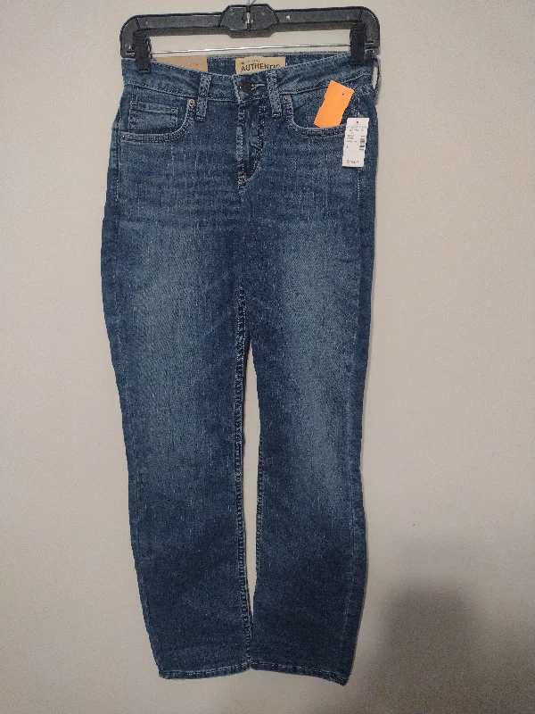 women's stone-washed denim jeansJeans Straight By Silver  Size: 2