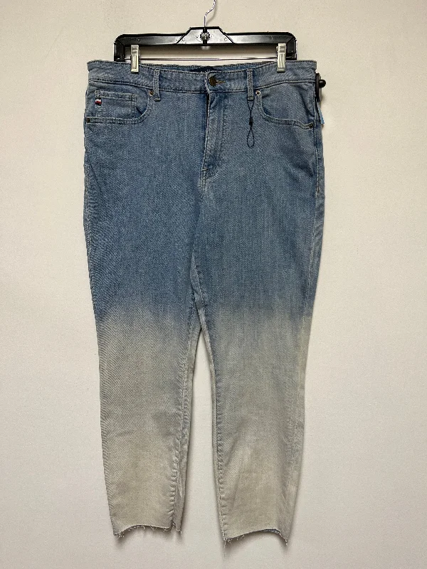 women's denim jeans with distressed thighsJeans Relaxed/boyfriend By Tommy Hilfiger  Size: 14