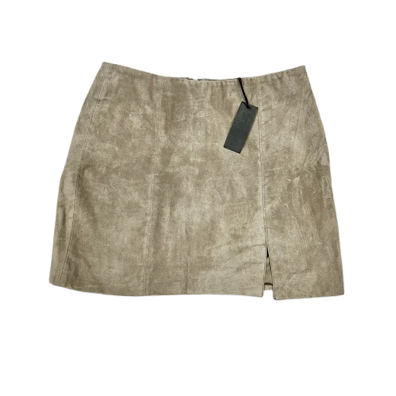 women's luxury lace skirtsSkirt Mini & Short By Blanknyc In Taupe, Size: 4