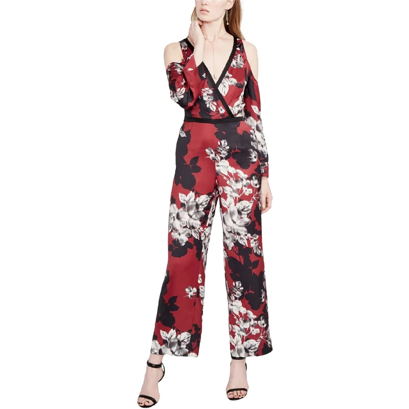 women's jumpsuits for maximalist fashionRachel Roy Womens Cold-Shoulder Jumpsuit