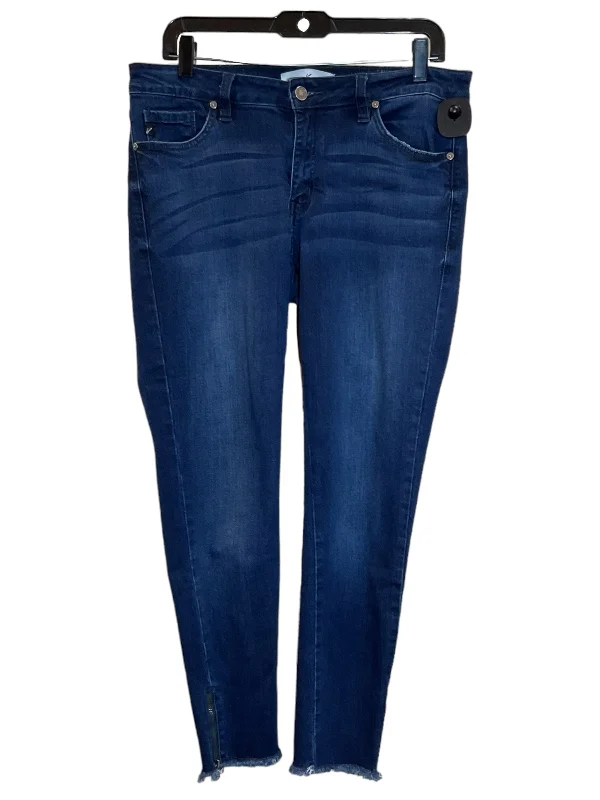 women's denim jeans with button-fly closureJeans Skinny By Kancan  Size: 6