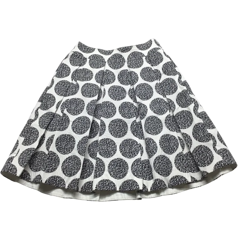 women's woven skirtsSkirt Midi By White House Black Market In Black & White, Size: 0p