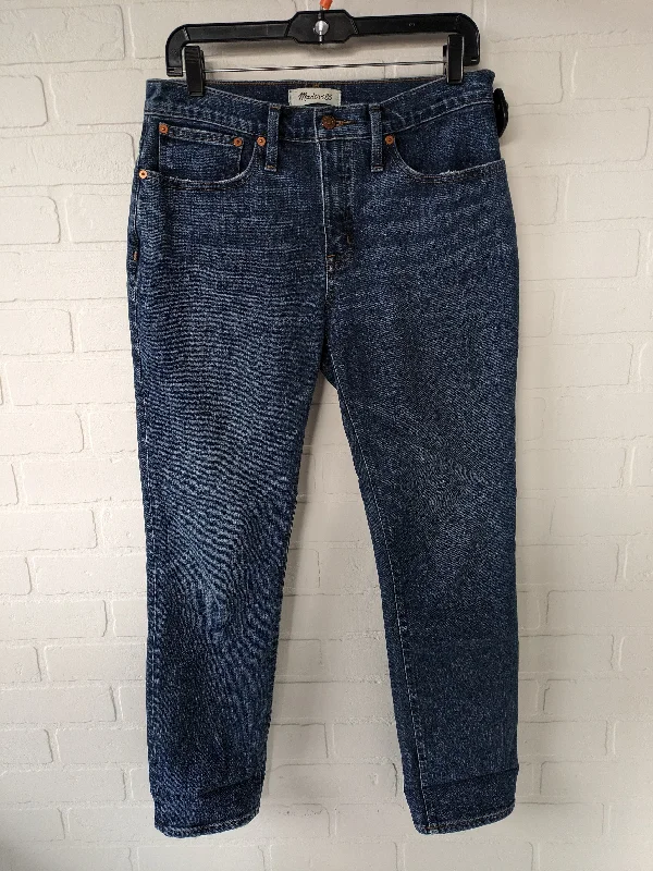 women's denim jeans with ripped kneesJeans Straight By Madewell  Size: 2