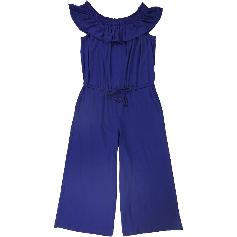 women's jumpsuits for travelRalph Lauren Womens Matsuko Jumpsuit, Blue, X-Large