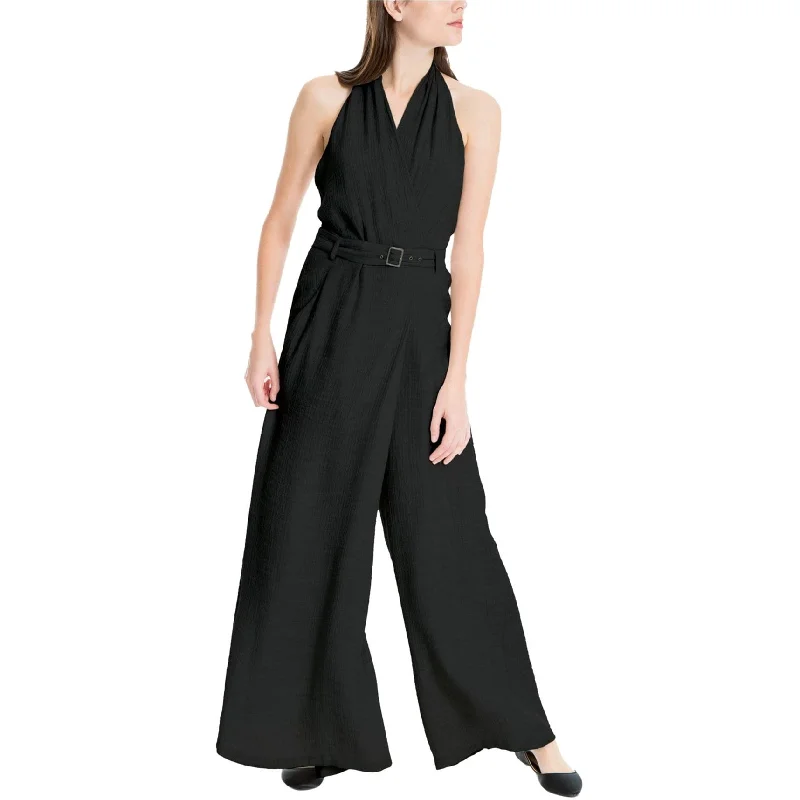 women's jumpsuits with pocketsMax Studio London Womens Belted Jumpsuit