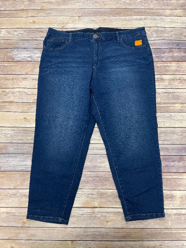 women's denim jeans for athletic bodiesJeans Straight By Cj Banks  Size: 22