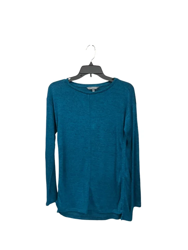 women's long sleeve tops with exclusive collaborationsTop Long Sleeve Basic By Daisy Fuentes In Teal, Size: S