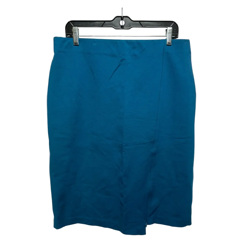 women's cool work skirtsSkirt Midi By J. Jill In Teal, Size: M