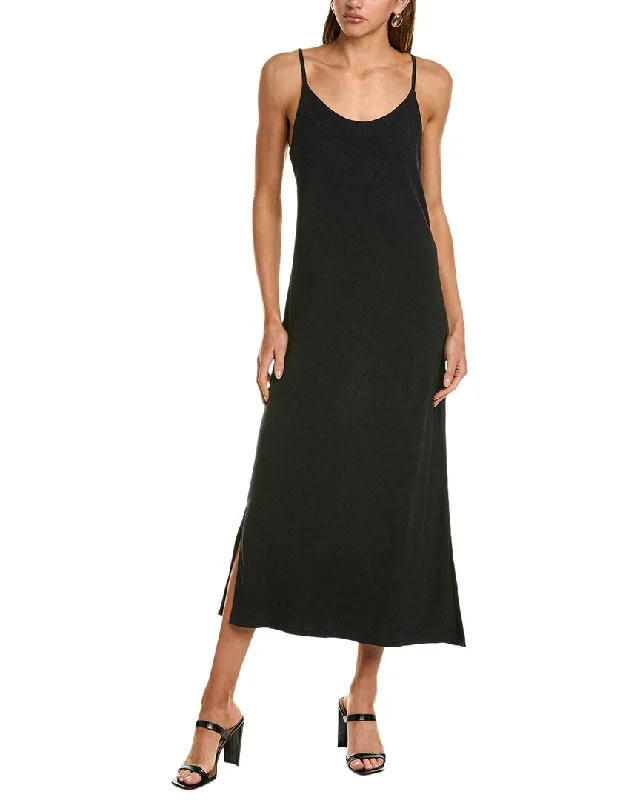 women's wrinkle-resistant dressesSplendid Breeze Linen-Blend Maxi Dress