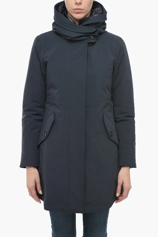 women's coats for those who love to experiment with fashionWoolrich MILITARY Long Parka with Inner Puffer Jacket