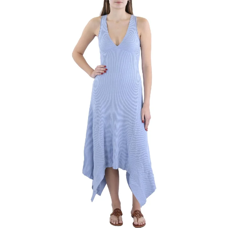 women's halter dressesWomens Ribbed Long Maxi Dress