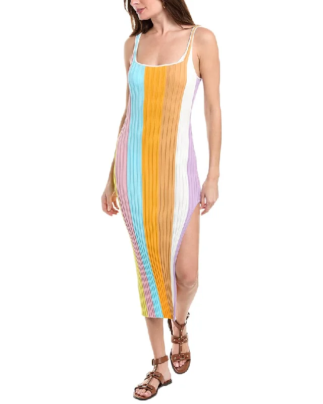 women's sleeveless dressesPQ Swim Piper Slit Maxi Dress