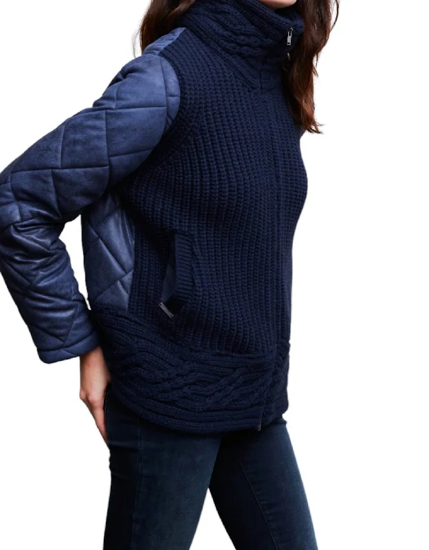 women's coats for relaxed weekendsCari Jacket In Marino Blue