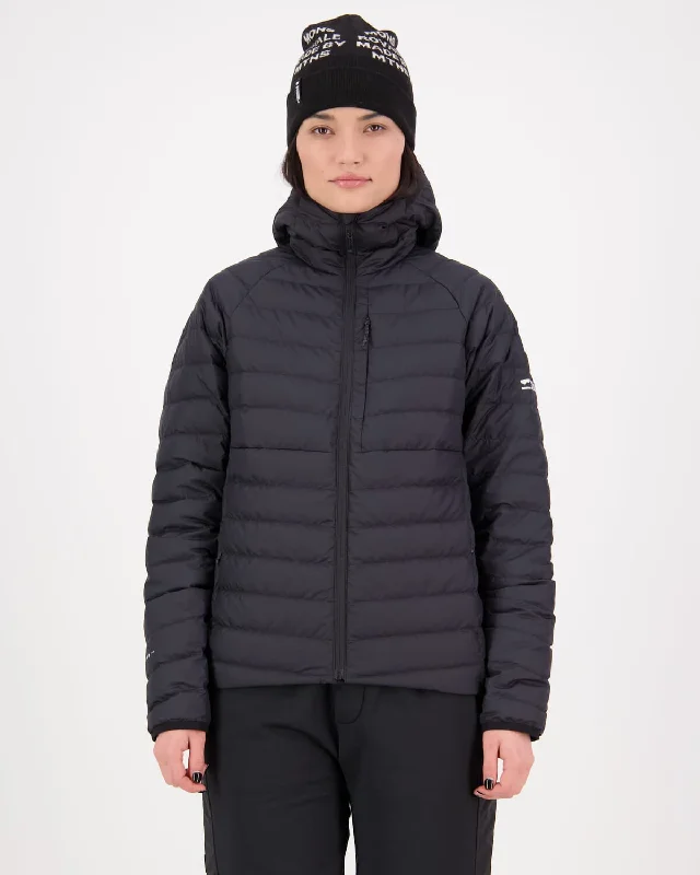 casual women's coatsAtmos Wool x Down Insulated Hood - Black