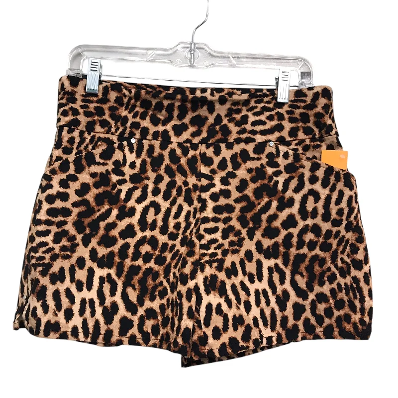 women's polyester shortsShorts By Inc In Animal Print, Size:8