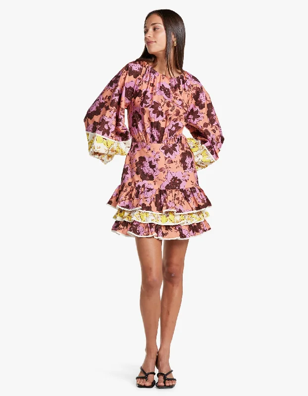 women's chiffon dressesAna Mini Dress - Floral Mix