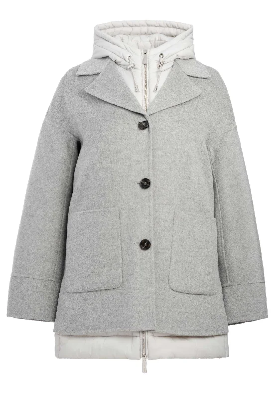 women's coats for special occasions and everyday eleganceCoat Libra 0568-Cloudy-Grey