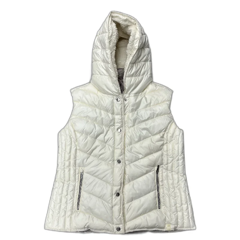 women's down coatsVest Puffer & Quilted By Marc New York In Cream, Size: Xl