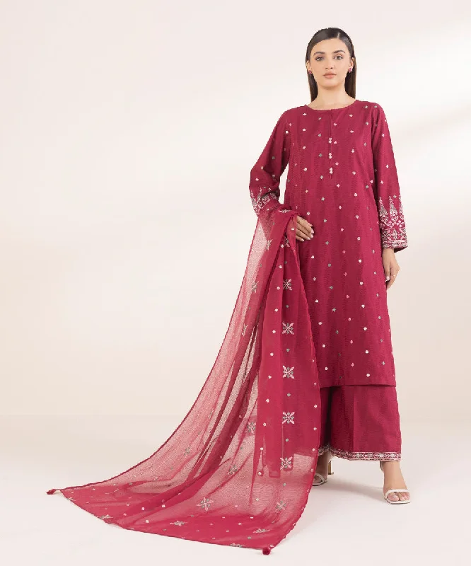 Embroidered Karandi Dupatta