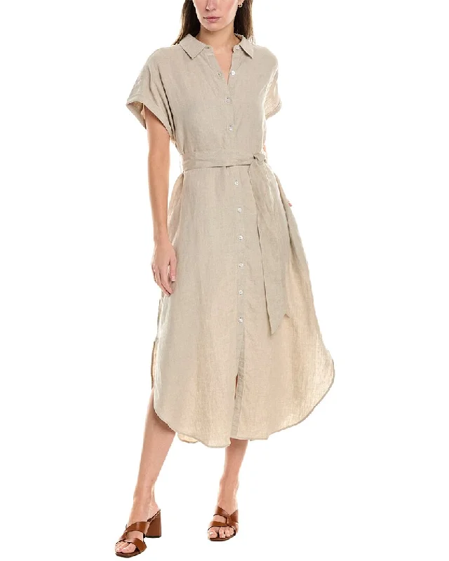 women's chiffon dressesTommy Bahama Coastalina Linen Maxi Shirtdress