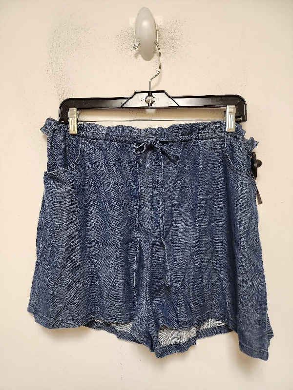 women's luxury shortsShorts By Naked Zebra In Blue Denim, Size: 12