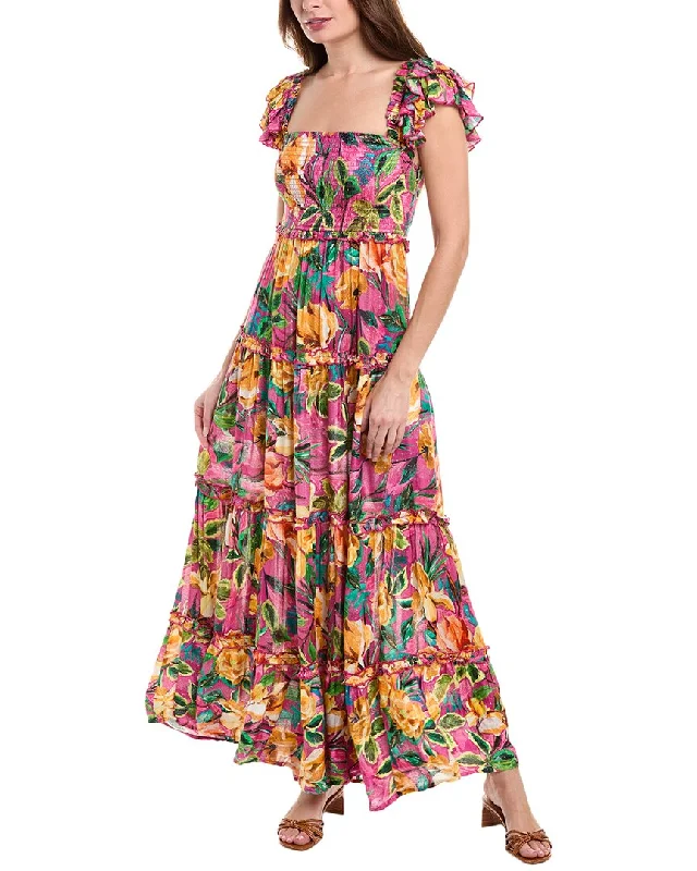 women's short-sleeved dressesPQ Swim Victoria Maxi Dress