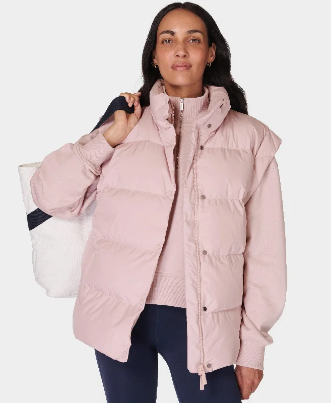 women's coats with pocketsNimbus Puffer Gilet Sb9901 Pirouette-Pink