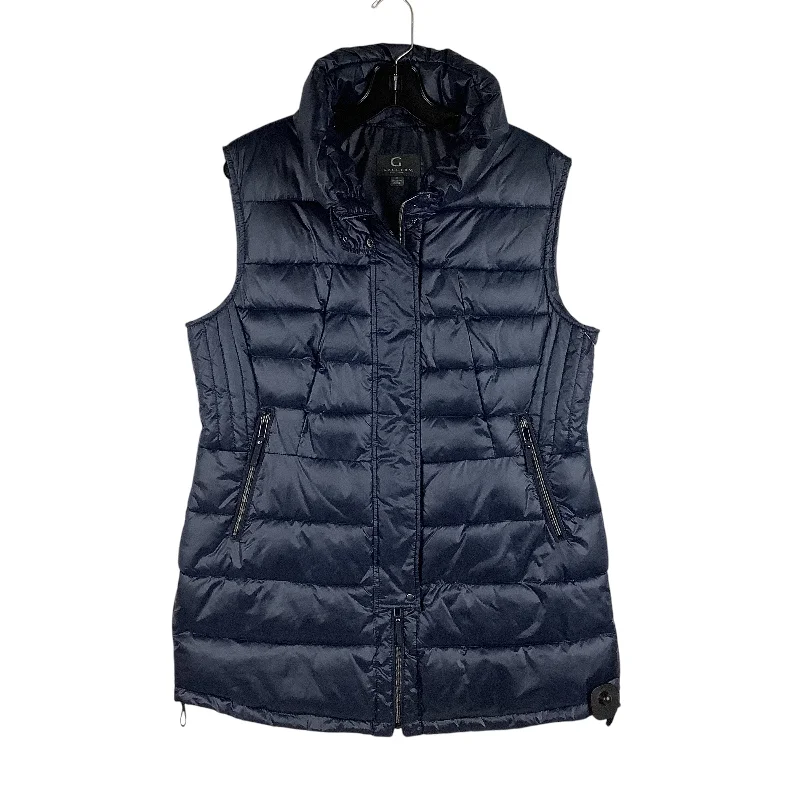 women's coats for those who prefer classic over trendyVest Puffer & Quilted By Gallery In Navy, Size: Xl