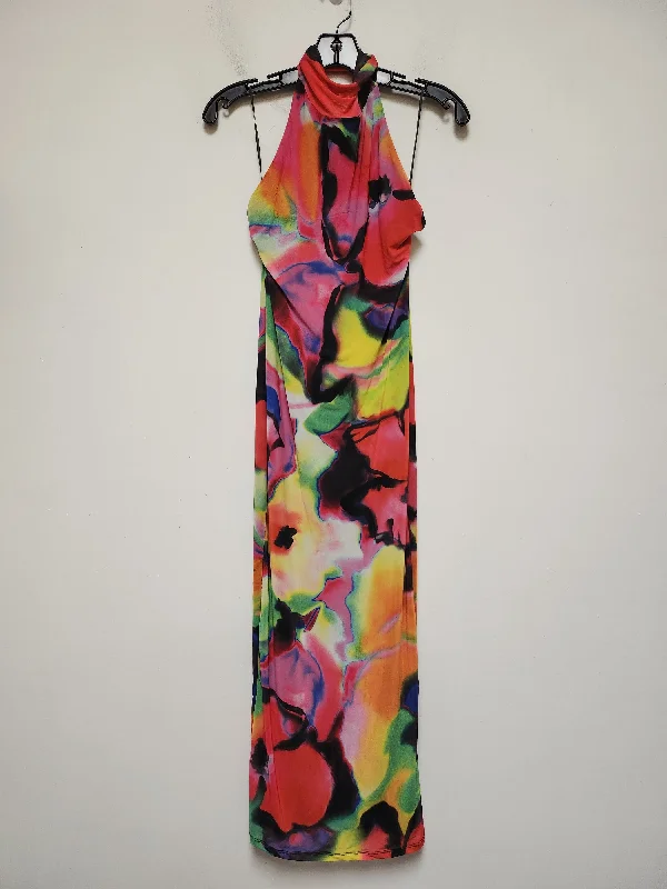 women's minimalist dressesMulti-colored Dress Casual Maxi Clothes Mentor, Size S