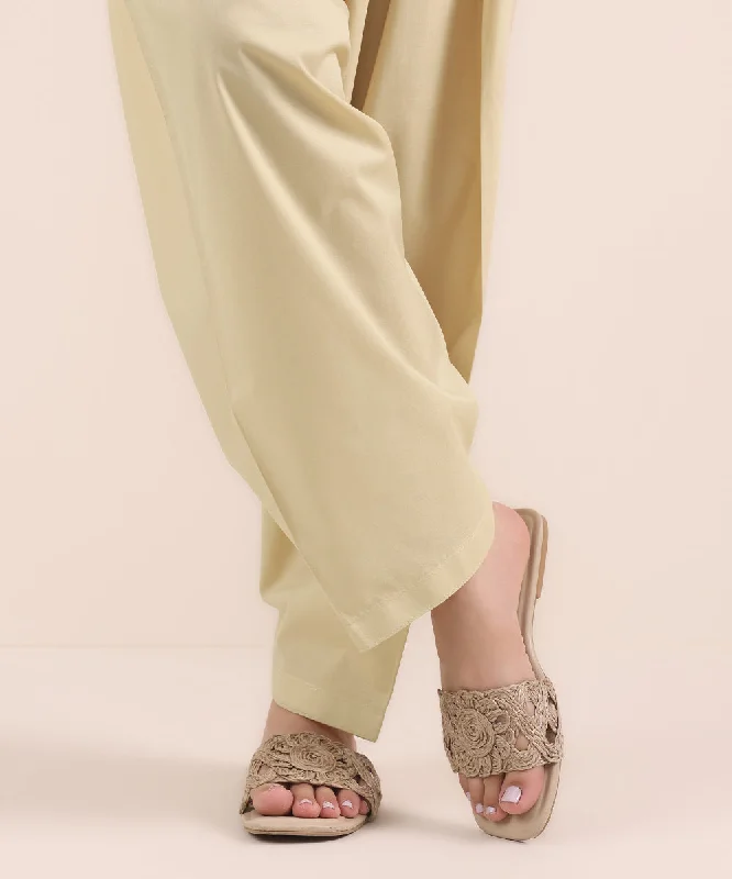 Solid Cambric Shalwar