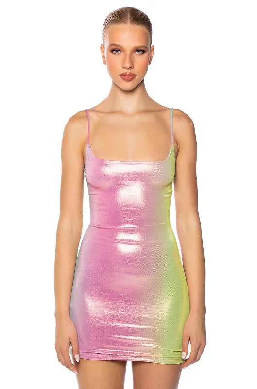 women's wedding guest dressesJAZMINE OMBRE MINI DRESS