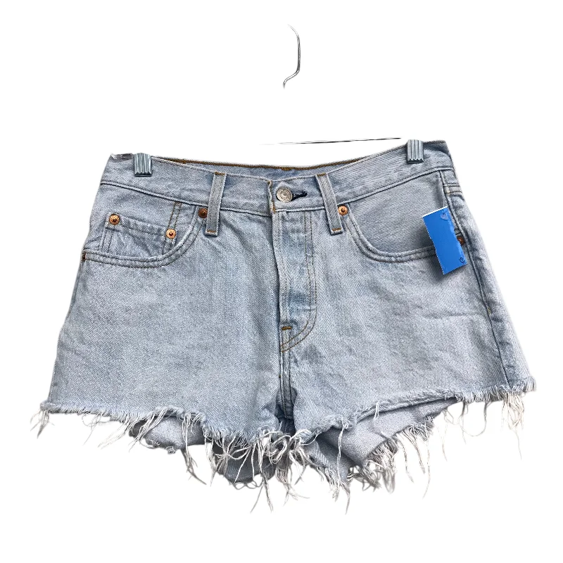 women's tall shortsShorts By Levis In Blue Denim, Size:2