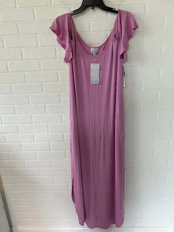 women's sustainable dressesPink Dress Casual Maxi Clothes Mentor, Size L