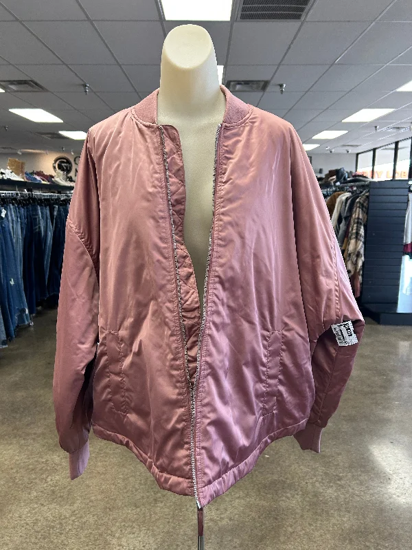 affordable women's coatsJacket Other By A New Day In Pink, Size:Xl