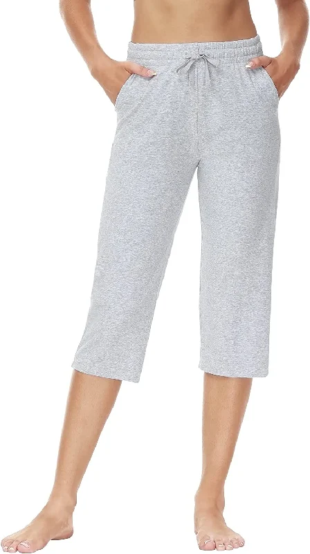 Heather Grey - Capris